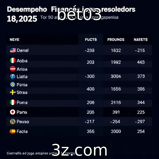 Desempenho financeiro de provedores de jogos em 2025